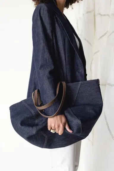 Brunello Cucinelli BC Duo Bag - Denim | Thumbnail 3
