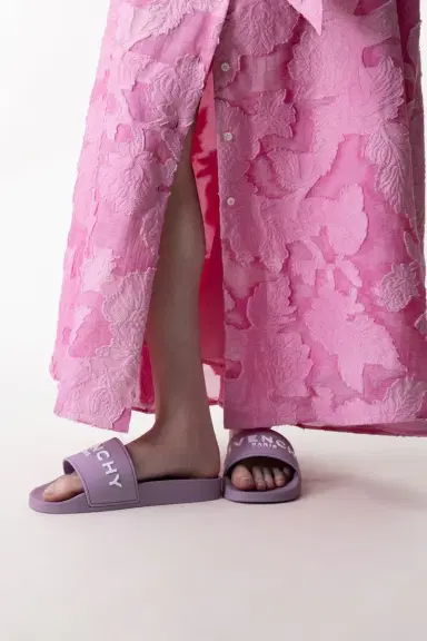 Givenchy Flat Slides - Orchid Purple | Thumbnail 2