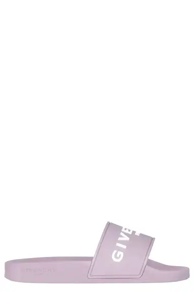 Givenchy Flat Slides - Orchid Purple | Thumbnail 1