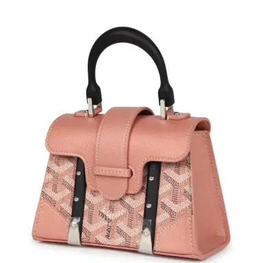 goyard Goyard Saigon Structure Nano Pearly Coral Goyardine Palladium Hardware | Thumbnail 3 goyard Goyard Saigon Structure Nano Pearly Coral Goyardine Palladium Hardware | Thumbnail 3
