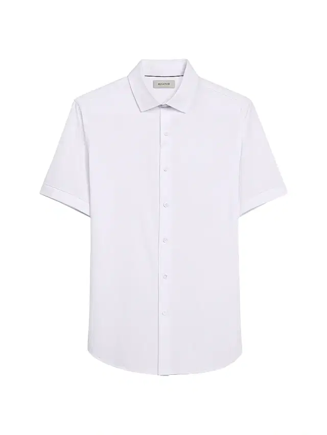 Bugatchi Men's Miles Stretch Cotton Button-Front Shirt - White