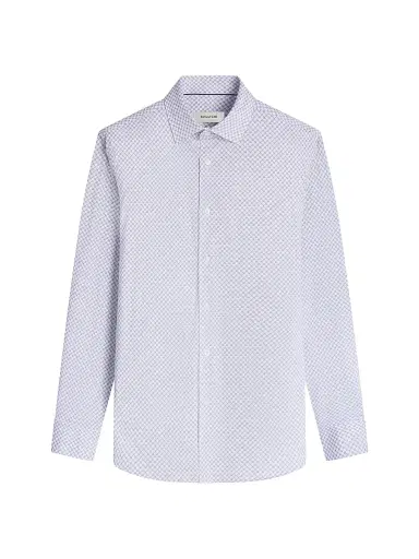 Bugatchi Men's Ooohcotton James Button-Front Shirt - White | Thumbnail 1 Bugatchi Men's Ooohcotton James Button-Front Shirt - White | Thumbnail 1