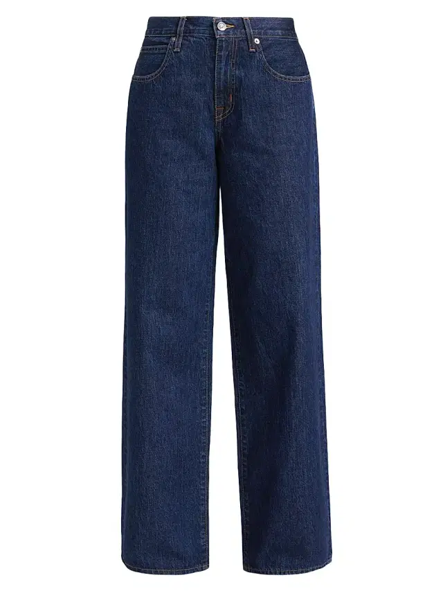 SLVRLAKE Women's Mica Relaxed Wide-Leg Jeans - Infinite Dream