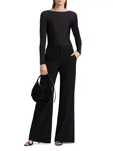 Kiki de Montparnasse Women's Echauffe Backless Bodysuit | Thumbnail 2 Kiki de Montparnasse Women's Echauffe Backless Bodysuit | Thumbnail 2