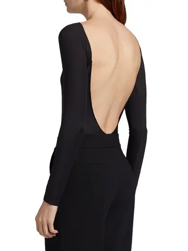 Kiki de Montparnasse Women's Echauffe Backless Bodysuit | Thumbnail 5 Kiki de Montparnasse Women's Echauffe Backless Bodysuit | Thumbnail 5