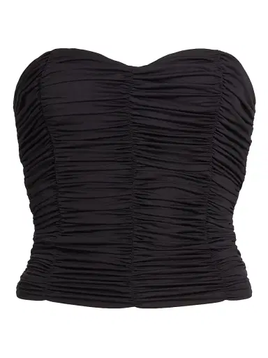Kiki de Montparnasse Women's Echauffe Ruched Bustier Top | Thumbnail 1
