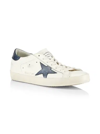 Golden Goose Men's Super-Star Nappa Sneakers - Beige - Size 13 | Thumbnail 2 Golden Goose Men's Super-Star Nappa Sneakers - Beige - Size 13 | Thumbnail 2