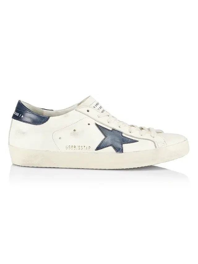 Men's Super-Star Nappa Sneakers - Beige
