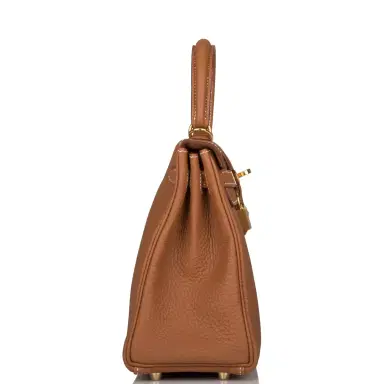 HERMÈS Hermes Kelly Retourne 25 Gold Togo Gold Hardware | Thumbnail 3 HERMÈS Hermes Kelly Retourne 25 Gold Togo Gold Hardware | Thumbnail 3