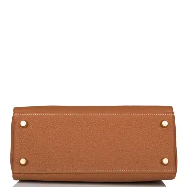 HERMÈS Hermes Kelly Retourne 25 Gold Togo Gold Hardware | Thumbnail 6 HERMÈS Hermes Kelly Retourne 25 Gold Togo Gold Hardware | Thumbnail 6