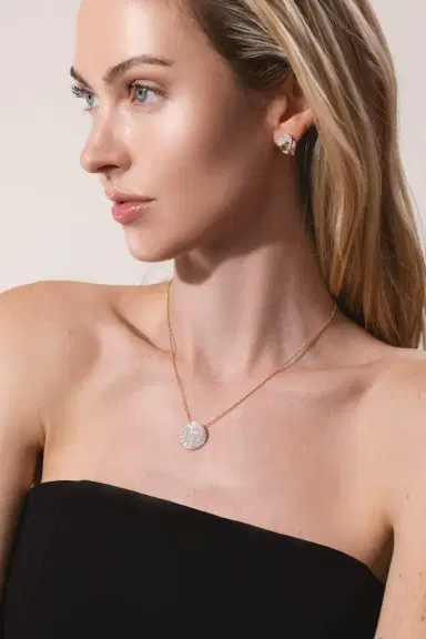 PHILLIPS HOUSE Diamond Large Infinity Necklace | Thumbnail 4 PHILLIPS HOUSE Diamond Large Infinity Necklace | Thumbnail 4