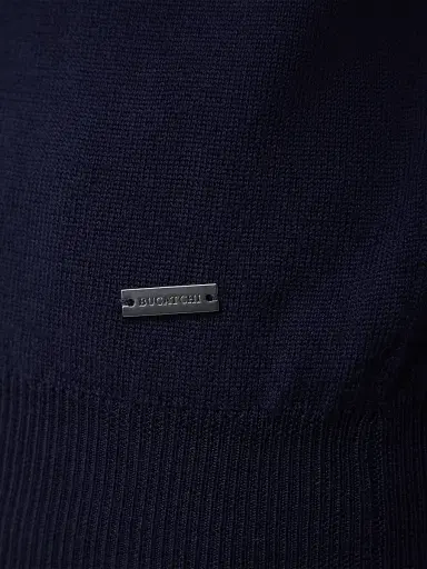 Bugatchi Men's Sawyer Turtleneck Sweater - Navy - Size XXL | Thumbnail 8 Bugatchi Men's Sawyer Turtleneck Sweater - Navy - Size XXL | Thumbnail 8