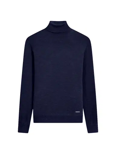 Bugatchi Men's Sawyer Turtleneck Sweater - Navy - Size XXL | Thumbnail 1 Bugatchi Men's Sawyer Turtleneck Sweater - Navy - Size XXL | Thumbnail 1