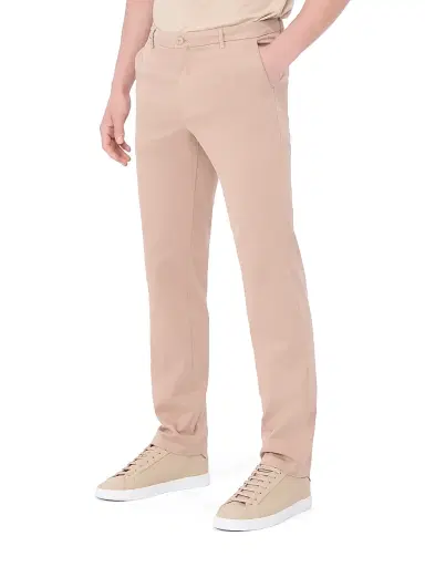 Bugatchi Men's Stretch Parker Chino Pants - Caramel - Size 36 | Thumbnail 3