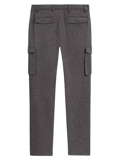 Bugatchi Men's Cargo Slim-Fit Pants - Zinc - Size 42 | Thumbnail 2