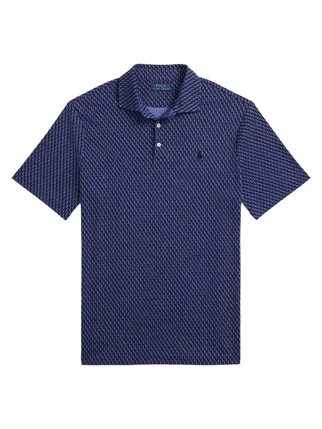 Polo Ralph Lauren Men's Classic-Fit Polo Pony Polo Shirt - Faded Royal Heather