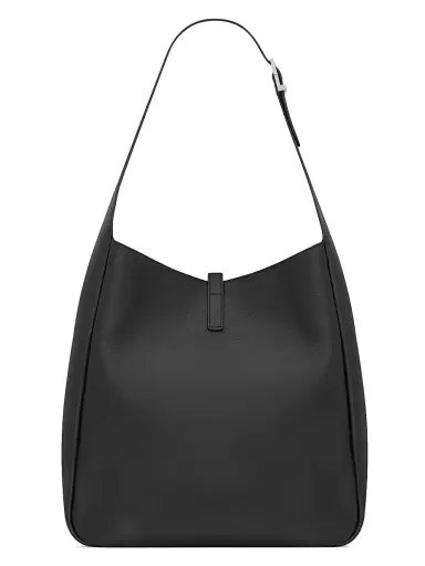 Saint Laurent Women's Le 5 7 Supple Large in Grained Leather - Black | Thumbnail 6 Saint Laurent Women's Le 5 7 Supple Large in Grained Leather - Black | Thumbnail 6