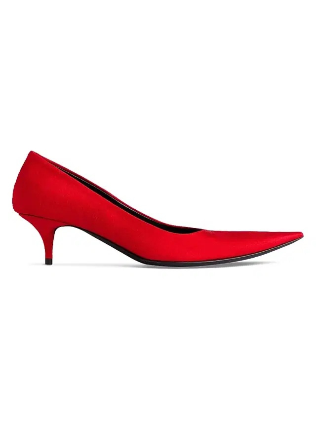 Balenciaga Women's Avenue 50MM Pumps - Red