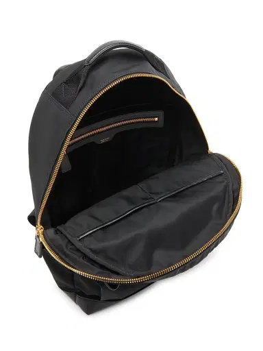 TOM FORD Men's Nylon & Leather Backpack - Black | Thumbnail 3 TOM FORD Men's Nylon & Leather Backpack - Black | Thumbnail 3