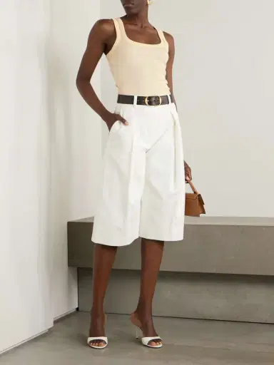 Jacquemus Ribbed Cotton-jersey Tank | Thumbnail 2