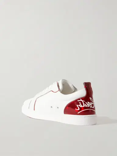 Christian Louboutin Fun Vieira Printed Leather Sneakers | Thumbnail 3 Christian Louboutin Fun Vieira Printed Leather Sneakers | Thumbnail 3