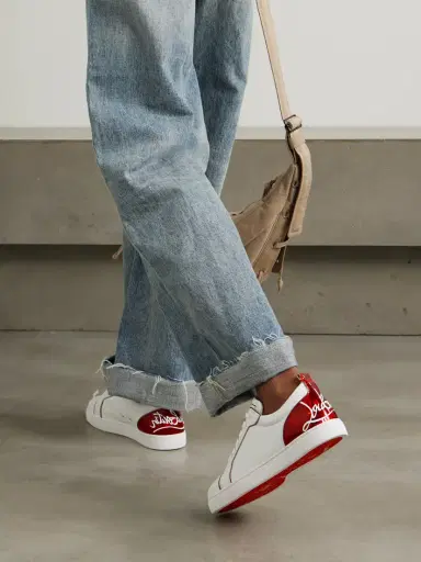 Christian Louboutin Fun Vieira Printed Leather Sneakers | Thumbnail 5 Christian Louboutin Fun Vieira Printed Leather Sneakers | Thumbnail 5