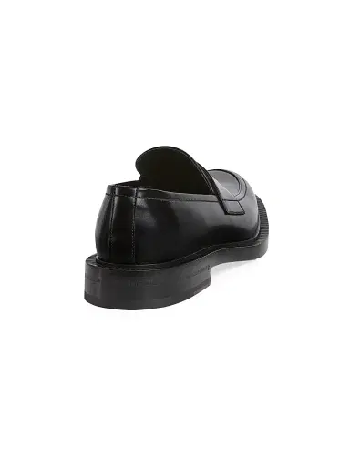 Gucci Men's Henry Leather Loafers - Black - Size 8 | Thumbnail 3