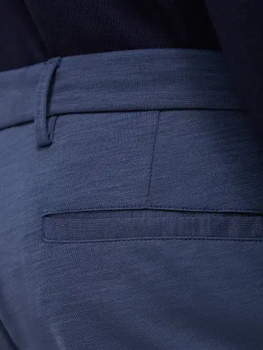 Bugatchi Men's Chino Slim-Fit Pants - Cobalt - Size 42 | Thumbnail 6