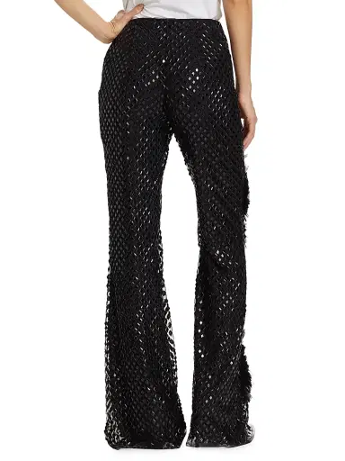 Alberta Ferretti Women's Sequined Party Pants | Thumbnail 5