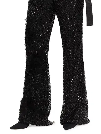 Alberta Ferretti Women's Sequined Party Pants | Thumbnail 6