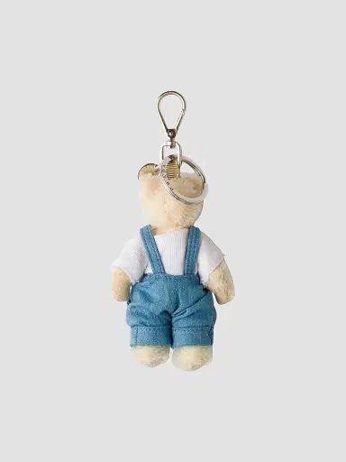 Prada Women's Teddy Bag Charm with Metal Ring | Thumbnail 2
