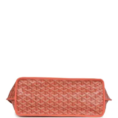goyard Goyard Goyardine Coral Anjou PM Embroidered Seahorse Bag Palladium Hardware | Thumbnail 6 goyard Goyard Goyardine Coral Anjou PM Embroidered Seahorse Bag Palladium Hardware | Thumbnail 6
