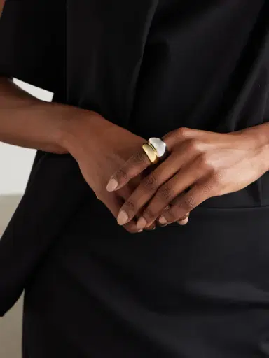 Jennifer Fisher Chavez Gold- And Silver-plated Ring | Thumbnail 2