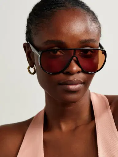 Tom Ford Achilles Oversized Aviator-style Acetate And Gold-tone Sunglasses | Thumbnail 2 Tom Ford Achilles Oversized Aviator-style Acetate And Gold-tone Sunglasses | Thumbnail 2