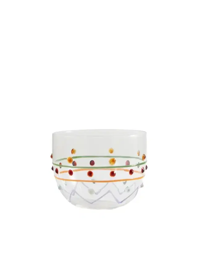 Dolce & Gabbana Painted Glass Bowl