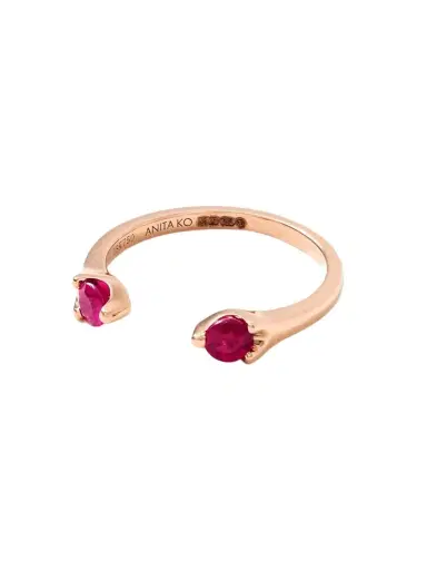 Anita Ko 18-karat Rose Gold Ruby Ring | Thumbnail 1 Anita Ko 18-karat Rose Gold Ruby Ring | Thumbnail 1