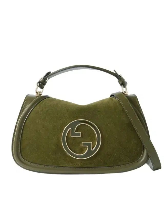 Blondie Suede And Leather Shoulder Bag