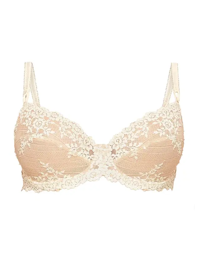 Women's Embrace Lace Underwire Bra - Naturally Nude