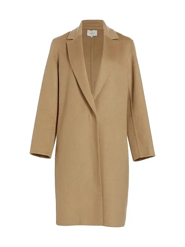 Vince Women's Classic Straight Coat - Camello