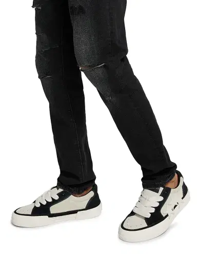 RTA Men's Bryant Distressed Skinny Jeans - Distressed Grey - Size 30 | Thumbnail 6