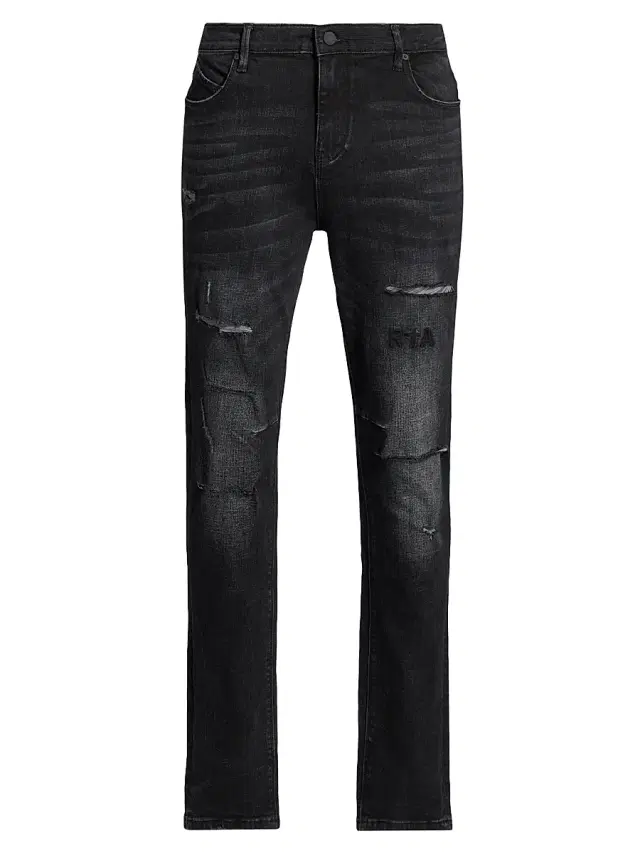 Men's Bryant Distressed Skinny Jeans - Distressed Grey