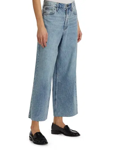 rag & bone Women's Andi Featherweight High-Rise Ankle Jeans - Beacon | Thumbnail 4