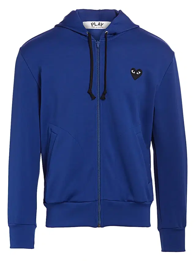 Men's Heart Hoodie - Navy