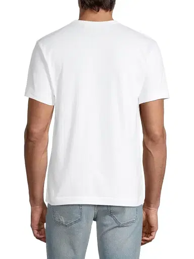 Comme des Garçons PLAY Men's Heart Tee - White | Thumbnail 5