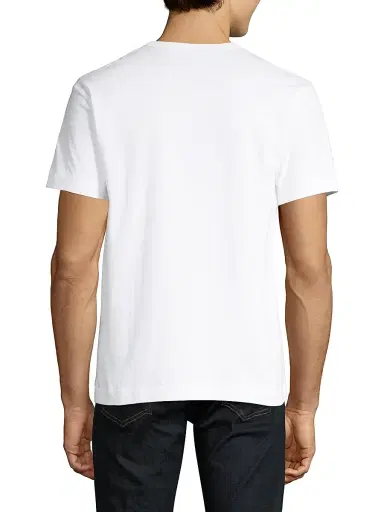 Comme des Garçons PLAY Men's Double Polka-Dot Heart Tee | Thumbnail 5 Comme des Garçons PLAY Men's Double Polka-Dot Heart Tee | Thumbnail 5