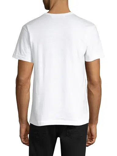 Comme des Garçons PLAY Men's Half Camo Heart Tee | Thumbnail 5 Comme des Garçons PLAY Men's Half Camo Heart Tee | Thumbnail 5