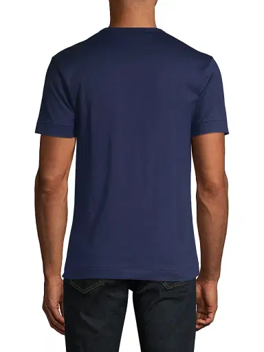 Comme des Garçons PLAY Men's Heart In Heart Graphic Tee - Navy - Size Small | Thumbnail 5 Comme des Garçons PLAY Men's Heart In Heart Graphic Tee - Navy - Size Small | Thumbnail 5