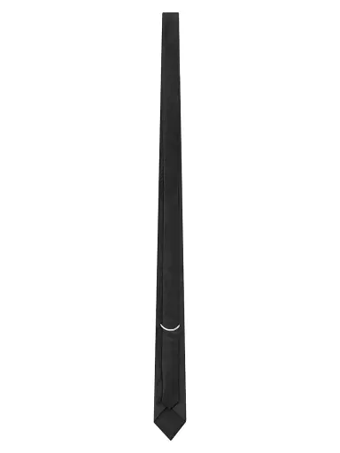 Saint Laurent Men's Tie in Silk Satin | Thumbnail 2 Saint Laurent Men's Tie in Silk Satin | Thumbnail 2