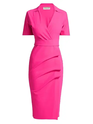 Chiara Boni La Petite Robe Women's Ittig Ruffle Cocktail Dress | Thumbnail 1