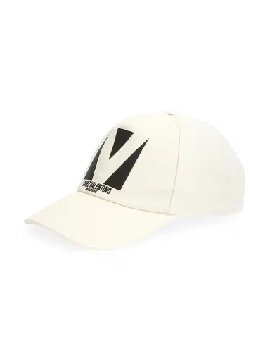 Valentino Garavani Men's Chez Cotton Baseball Cap with Embroidery | Thumbnail 2 Valentino Garavani Men's Chez Cotton Baseball Cap with Embroidery | Thumbnail 2